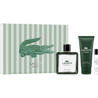 Lacoste Original Eau De Parfum 100ml & Travel Spray 7,5ml & Shower Gel 100ml Lacoste Original Eau De Parfum 100ml & Travel Spray 7,5ml & Shower Gel 100ml