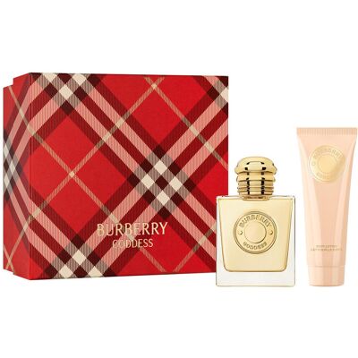 Burberry Goddess Eau De Parfum Set 50ml & Body Lotion 75ml Burberry Goddess Eau De Parfum Set 50ml & Body Lotion 75ml