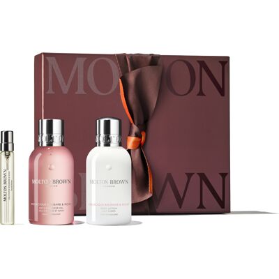 MOLTON BROWN Delicious Rhubarb & Rose Scent Layering Set MOLTON BROWN Delicious Rhubarb & Rose Scent Layering Set