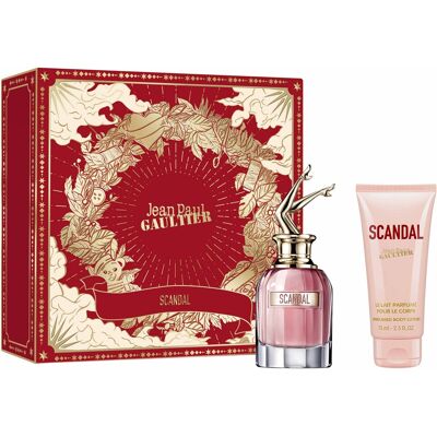 Jean Paul Gaultier Scandal Eau De Parfum Set 50ml & Body Lotion 75ml Jean Paul Gaultier Scandal Eau De Parfum Set 50ml & Body Lotion 75ml