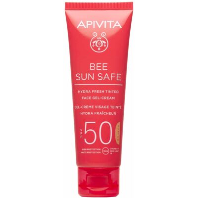 Apivita SPF50 Ενυδατική Τονισμένη Γέλη-Κρέμα Προσώπου Apivita SPF50 Ενυδατική Τονισμένη Γέλη-Κρέμα Προσώπου