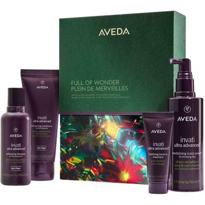 AVEDA AVEDA FULL OF WONDER INVATI ULTRA ADVANCED THICKENING ESSENTIALS GIFT SET AVEDA AVEDA FULL OF WONDER INVATI ULTRA ADVANCED THICKENING ESSENTIALS GIFT SET