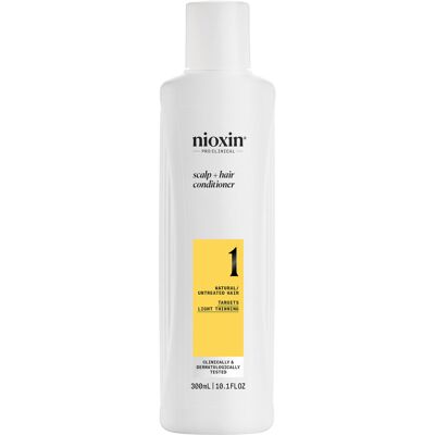 Μαλακτικό Nioxin Pro Clinical System 1 για φυσικά, ακατέργαστα μαλλιά με ελαφριά αραίωση Μαλακτικό Nioxin Pro Clinical System 1 για φυσικά, ακατέργαστα μαλλιά με ελαφριά αραίωση