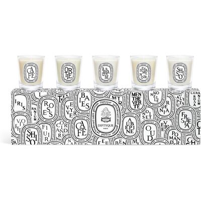 DIPTYQUE SET OF 5 CANDLES 5x35gr DIPTYQUE SET OF 5 CANDLES 5x35gr
