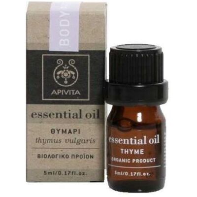 Αιθέριο Έλαιο Θυμάρι Apivita - 5ml - Αιθέριο Έλαιο Αιθέριο Έλαιο Θυμάρι Apivita - 5ml - Αιθέριο Έλαιο