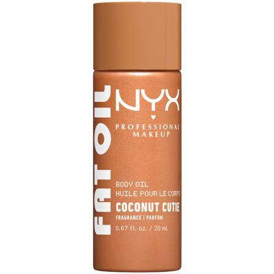 NYX PROFESSIONAL MAKEUP FAT OIL BODY OIL COCONUT CUTIE 20ml NYX PROFESSIONAL MAKEUP FAT OIL BODY OIL COCONUT CUTIE 20ml