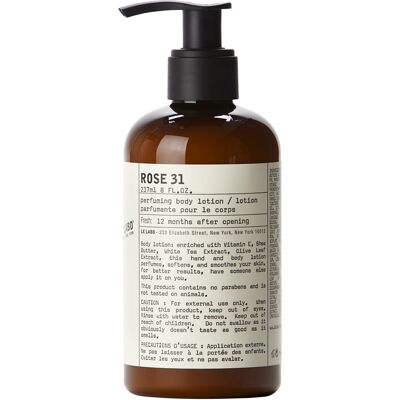 LE LABO ROSE 31 BODY LOTION 237ml LE LABO ROSE 31 BODY LOTION 237ml