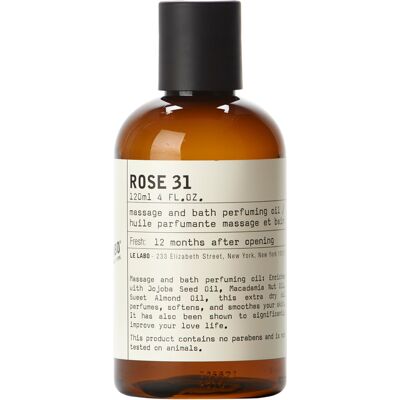 Le Labo Rose 31 Έλαιο μπάνιου και μασάζ - Unisex 120ml Le Labo Rose 31 Έλαιο μπάνιου και μασάζ - Unisex 120ml