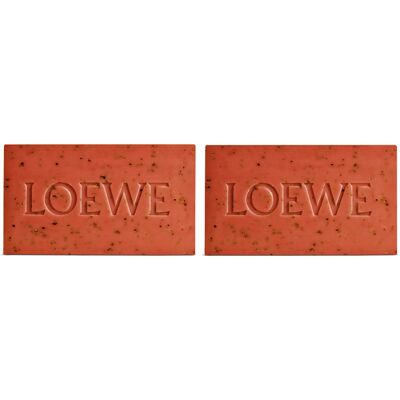 Loewe TOMATO LEAVES SMALL SOLID SOAP DUO SET Loewe TOMATO LEAVES SMALL SOLID SOAP DUO SET
