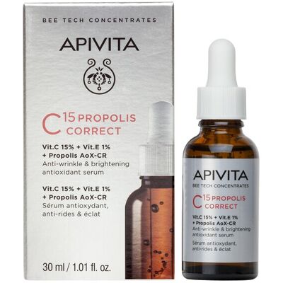 APIVITA C15 PROPOLIS CORRECT SERUM 30ml APIVITA C15 PROPOLIS CORRECT SERUM 30ml