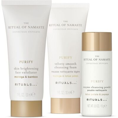 RITUALS THE RITUAL OF NAMASTE CLEANSE SKIN CARE SET RITUALS THE RITUAL OF NAMASTE CLEANSE SKIN CARE SET