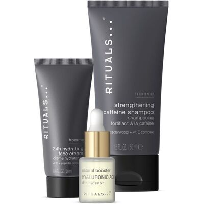 RITUALS HOMME DAILY ROUTINE SKIN CARE SET RITUALS HOMME DAILY ROUTINE SKIN CARE SET