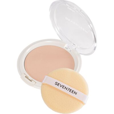SEVENTEEN TRANSPARENT SILKY COMPACT POWDER 10gr 03 Medium Beige SEVENTEEN TRANSPARENT SILKY COMPACT POWDER 10gr 03 Medium Beige