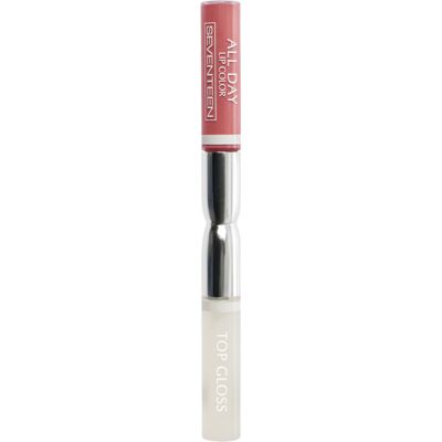 SEVENTEEN ALL DAY LIP COLOR & TOP GLOSS 1 SEVENTEEN ALL DAY LIP COLOR & TOP GLOSS 1