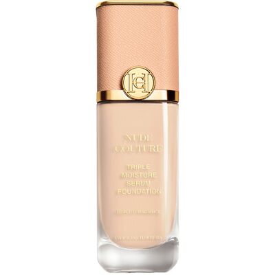 CAROLINA HERRERA NUDE COUTURE TRIPLE MOISTURE SERUM FOUNDATION 30ml F140 CAROLINA HERRERA NUDE COUTURE TRIPLE MOISTURE SERUM FOUNDATION 30ml F140
