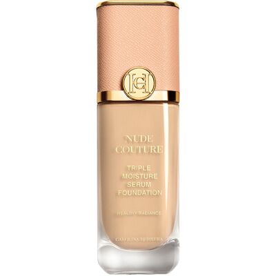 CAROLINA HERRERA NUDE COUTURE TRIPLE MOISTURE SERUM FOUNDATION 30ml F180 CAROLINA HERRERA NUDE COUTURE TRIPLE MOISTURE SERUM FOUNDATION 30ml F180