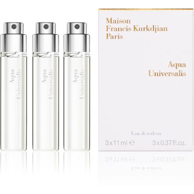 Maison Francis Kurkdjian Aqua Universalis - Eau De Toilette - 3 x 11ml Maison Francis Kurkdjian Aqua Universalis - Eau De Toilette - 3 x 11ml