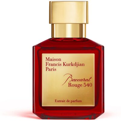 MAISON FRANCIS KURKDJIAN BACCARAT ROUGE 540 EXTRAIT DE PARFUM 70ml MAISON FRANCIS KURKDJIAN BACCARAT ROUGE 540 EXTRAIT DE PARFUM 70ml