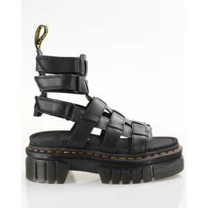 Dr. Martens Ricki Nappa Lux Leather Platform Gladiator Sandals 27402001 Black - θηλυκός - 36,39,40,41,37,38