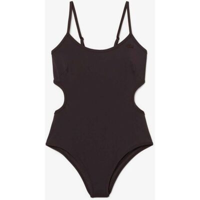 Lacoste γυναικείο μαγιό ολόσωμο με λογότυπο - MF9882 Καφέ Σκούρο 34 Lacoste γυναικείο μαγιό ολόσωμο με λογότυπο - MF9882 Καφέ Σκούρο 34