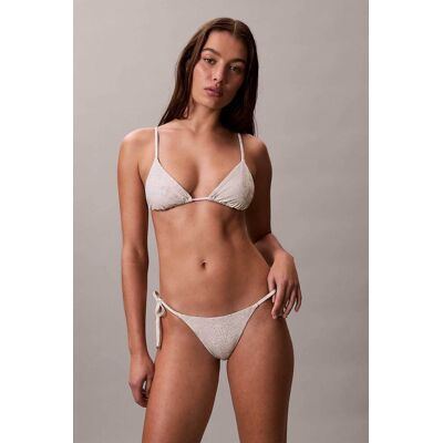Calvin Klein γυναικείο μαγιό μπικίνι τοπ triangle - LV00Q62697 Κρέμ L Calvin Klein γυναικείο μαγιό μπικίνι τοπ triangle - LV00Q62697 Κρέμ L