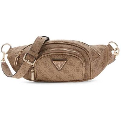 Guess γυναικεία τσάντα μέσης/crossbody "Latona" - TWHB9211080 Καφέ Latte ONE SIZE Guess γυναικεία τσάντα μέσης/crossbody "Latona" - TWHB9211080 Καφέ Latte ONE SIZE
