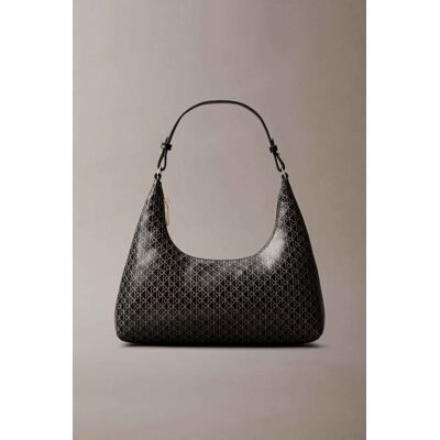 Calvin Klein Jeans γυναικεία τσάντα ώμου με all-over monogram - LV04F3298G Μαύρο ONE SIZE Calvin Klein Jeans γυναικεία τσάντα ώμου με all-over monogram - LV04F3298G Μαύρο ONE SIZE