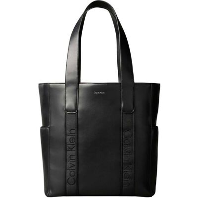 Calvin Klein Jeans γυναικεία τσάντα tote λογότυπο - LV04F3289G Μαύρο ONE SIZE Calvin Klein Jeans γυναικεία τσάντα tote λογότυπο - LV04F3289G Μαύρο ONE SIZE