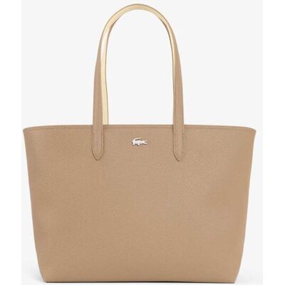 Lacoste γυναικεία τσάντα tote με λογότυπο "Anna" - NF4823AA Καμηλό ONE SIZE Lacoste γυναικεία τσάντα tote με λογότυπο "Anna" - NF4823AA Καμηλό ONE SIZE