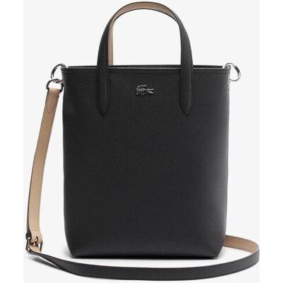 Lacoste γυναικεία τσάντα χειρός/crossbody με μεταλλικό λογότυπο "Anna Vertical" - NF4929AA Μαύρο ONE SIZE Lacoste γυναικεία τσάντα χειρός/crossbody με μεταλλικό λογότυπο "Anna Vertical" - NF4929AA Μαύρο ONE SIZE