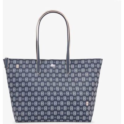 Lacoste γυναικεία τσάντα tote πικέ με all-over print "L.12.12 Concept Large" - NF5503SJ Μπλε Σκούρο ONE SIZE Lacoste γυναικεία τσάντα tote πικέ με all-over print "L.12.12 Concept Large" - NF5503SJ Μπλε Σκούρο ONE SIZE