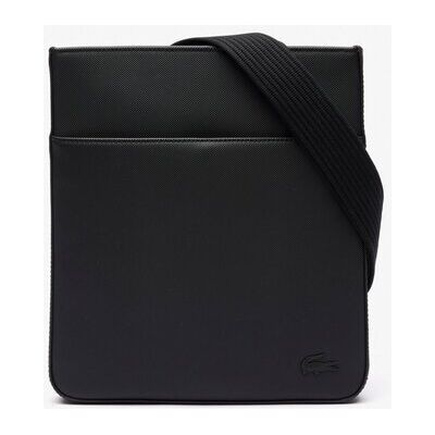 Lacoste ανδρικό τσαντάκι crossbody πικέ με ton-sur-ton ανάγλυφο λογότυπο "Classic Slimline" - NH4424HC Μαύρο ONE SIZE Lacoste ανδρικό τσαντάκι crossbody πικέ με ton-sur-ton ανάγλυφο λογότυπο "Classic Slimline" - NH4424HC Μαύρο ONE SIZE