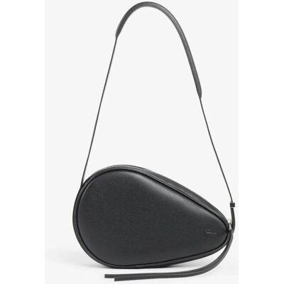 Lacoste unisex δερμάτινη τσάντα ώμου/crossbody με λογότυπο "Smash Court Racket" - NU5463FP Μαύρο ONE SIZE Lacoste unisex δερμάτινη τσάντα ώμου/crossbody με λογότυπο "Smash Court Racket" - NU5463FP Μαύρο ONE SIZE
