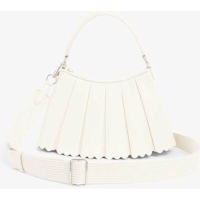 Lacoste γυναικεία δερμάτινη τσάντα χειρός/crossbody με λογότυπο "Lenglen Small" - NU5469DX Λευκό ONE SIZE Lacoste γυναικεία δερμάτινη τσάντα χειρός/crossbody με λογότυπο "Lenglen Small" - NU5469DX Λευκό ONE SIZE