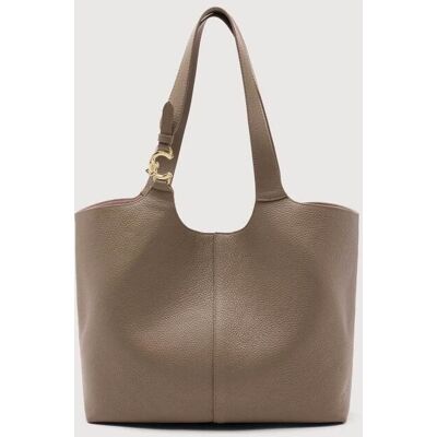 Coccinelle γυναικεία δερμάτινη τσάντα shopper "C-Easy Large" - E1SHA-110101 Μπεζ ONE SIZE Coccinelle γυναικεία δερμάτινη τσάντα shopper "C-Easy Large" - E1SHA-110101 Μπεζ ONE SIZE