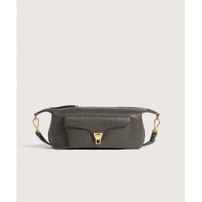 Coccinelle γυναικεία δερμάτινη τσάντα crossbody "Beat Generation Medium" - E1TFK-150101 Γκρι ONE SIZE Coccinelle γυναικεία δερμάτινη τσάντα crossbody "Beat Generation Medium" - E1TFK-150101 Γκρι ONE SIZE