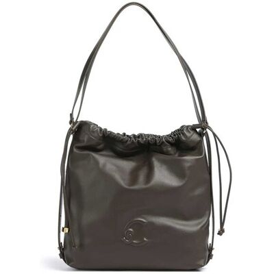 Coccinelle γυναικεία δερμάτινη τσάντα ώμου/backpack "Lidia Backpack" - E1V9F-140101 Γκρι ONE SIZE Coccinelle γυναικεία δερμάτινη τσάντα ώμου/backpack "Lidia Backpack" - E1V9F-140101 Γκρι ONE SIZE