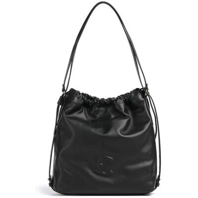 Coccinelle γυναικεία δερμάτινη τσάντα ώμου/backpack "Lidia Backpack" - E1V9F-140101 Μαύρο ONE SIZE Coccinelle γυναικεία δερμάτινη τσάντα ώμου/backpack "Lidia Backpack" - E1V9F-140101 Μαύρο ONE SIZE
