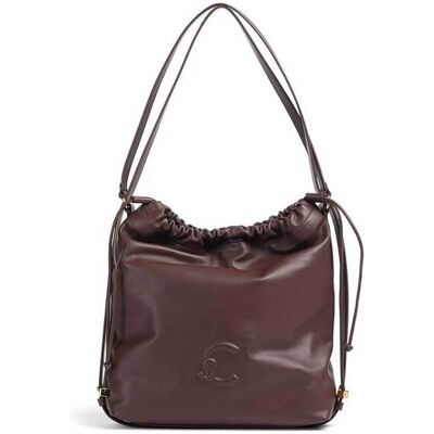 Coccinelle γυναικεία δερμάτινη τσάντα ώμου/backpack "Lidia Backpack" - E1V9F-140101 Καφέ Σκούρο ONE SIZE Coccinelle γυναικεία δερμάτινη τσάντα ώμου/backpack "Lidia Backpack" - E1V9F-140101 Καφέ Σκούρο ONE SIZE