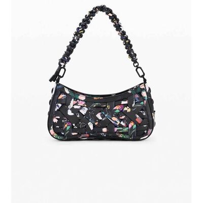 Desigual γυναικεία τσάντα ώμου με all-over print "Sierra" - 26SAXPB1 Μαύρο ONE SIZE Desigual γυναικεία τσάντα ώμου με all-over print "Sierra" - 26SAXPB1 Μαύρο ONE SIZE