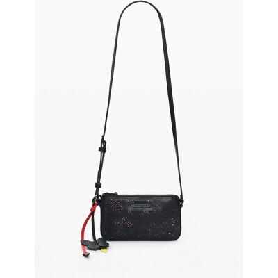 Desigual γυναικεία τσάντα crossbody με διάτρητο σχέδιο "Paladio" - 26SAYP06 Μαύρο ONE SIZE Desigual γυναικεία τσάντα crossbody με διάτρητο σχέδιο "Paladio" - 26SAYP06 Μαύρο ONE SIZE