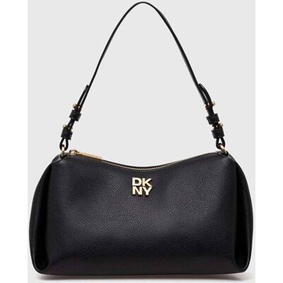 DKNY γυναικεία τσάντα ώμου με ανάγλυφο μεταλλικό λογότυπο "Remy" - R423AE54 Μαύρο ONE SIZE DKNY γυναικεία τσάντα ώμου με ανάγλυφο μεταλλικό λογότυπο "Remy" - R423AE54 Μαύρο ONE SIZE