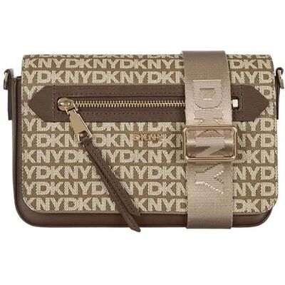 DKNY γυναικεία τσάντα crossbody με all-over logo print "Bryant Ave" - R42EYE21 Καφέ ONE SIZE DKNY γυναικεία τσάντα crossbody με all-over logo print "Bryant Ave" - R42EYE21 Καφέ ONE SIZE