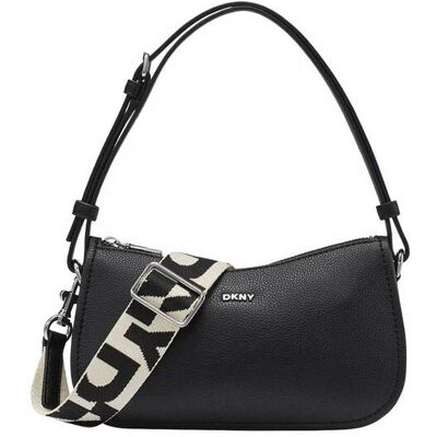 DKNY γυναικεία τσάντα ώμου "Nessa" - R543AO36 Μαύρο ONE SIZE DKNY γυναικεία τσάντα ώμου "Nessa" - R543AO36 Μαύρο ONE SIZE