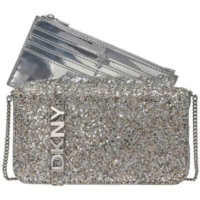 DKNY γυναικεία τσάντα crossbody "Avril" - R54EDK30 Ασημί ONE SIZE DKNY γυναικεία τσάντα crossbody "Avril" - R54EDK30 Ασημί ONE SIZE