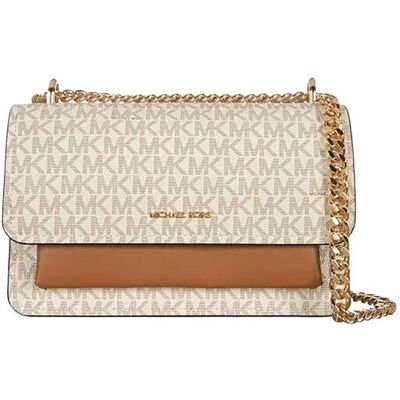 Michael Kors γυναικεία τσάντα ώμου με all-over monogram "Claire" - 30R5GC7L3B Εκρού ONE SIZE Michael Kors γυναικεία τσάντα ώμου με all-over monogram "Claire" - 30R5GC7L3B Εκρού ONE SIZE