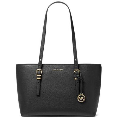 Michael Kors γυναικεία δερμάτινη τσάντα tote "Quinn Medium" - 30T5GQNT2L Μαύρο ONE SIZE Michael Kors γυναικεία δερμάτινη τσάντα tote "Quinn Medium" - 30T5GQNT2L Μαύρο ONE SIZE