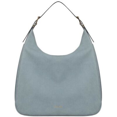 Michael Kors γυναικεία δερμάτινη τσάντα hobo "Nolita Large" - 30F4GY5H3T Μπλε Ανοιχτό ONE SIZE Michael Kors γυναικεία δερμάτινη τσάντα hobo "Nolita Large" - 30F4GY5H3T Μπλε Ανοιχτό ONE SIZE