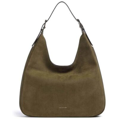 Michael Kors γυναικεία δερμάτινη τσάντα hobo "Nolita Large" - 30F4GY5H3T Χακί ONE SIZE Michael Kors γυναικεία δερμάτινη τσάντα hobo "Nolita Large" - 30F4GY5H3T Χακί ONE SIZE