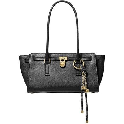 Michael Kors γυναικεία δερμάτινη τσάντα ώμου "Hamilton Small" - 30F5GNXT0L Μαύρο ONE SIZE Michael Kors γυναικεία δερμάτινη τσάντα ώμου "Hamilton Small" - 30F5GNXT0L Μαύρο ONE SIZE